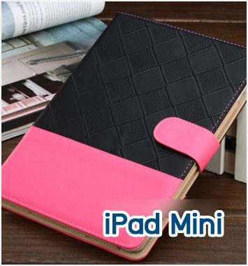 Mi47-06 เคสหนัง iPad Mini สีดำ