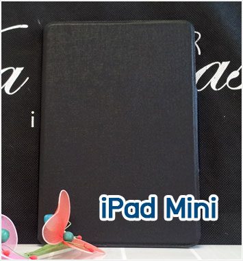 Mi49-03 เคสหนัง iPad Mini สีดำ