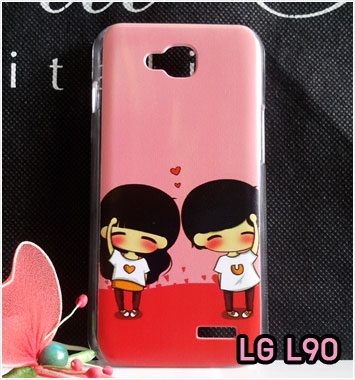 M842-11 เคสแข็ง LG L90 ลาย Pink World