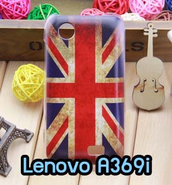 M668-04 เคสมือถือ Lenovo A369i ลาย Flag I