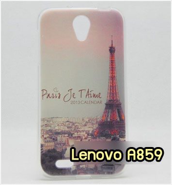 M943-02 เคสซิลิโคน Lenovo A859 ลายหอไอเฟล