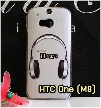 M764-12 เคสแข็ง HTC One M8 ลาย Music