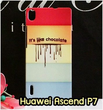 M953-29 เคสแข็ง Huawei Ascend P7 ลาย Chocolate