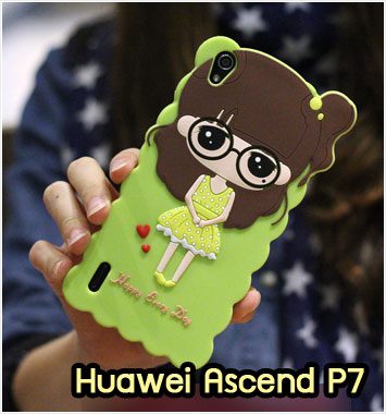 M972-03 เคสซิลิโคน Huawei Ascend P7 หญิง VI