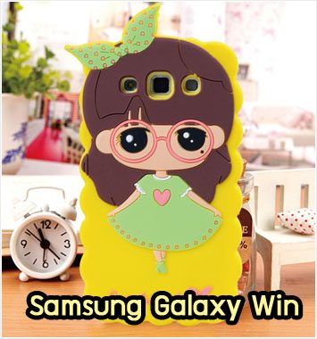 M967-03 เคสซิลิโคน Samsung Galaxy Win ลายหญิง III