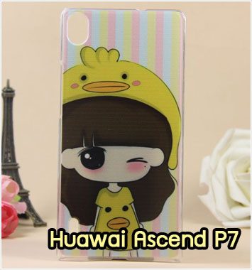 M953-07 เคสแข็ง Huawei Ascend P7 ลายรุกุโกะ