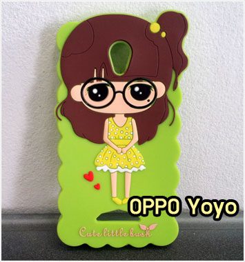 M902-12 เคสซิลิโคนตัวการ์ตูน OPPO Yoyo ลายหญิง VI