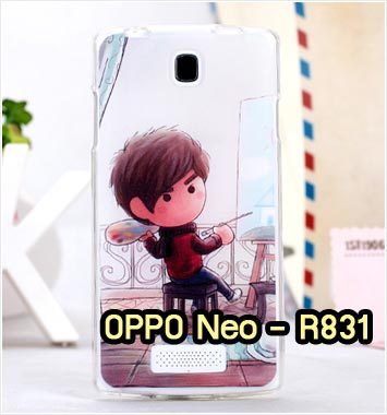 M932-05 เคสซิลิโคน OPPO Neo R831 ลาย Boy IV