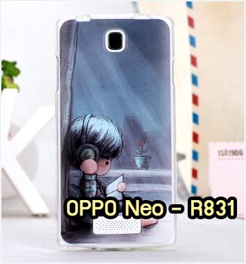 M932-07 เคสซิลิโคน OPPO Neo R831 ลาย Boy II