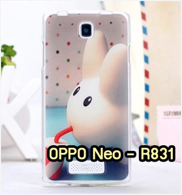 M932-10 เคสซิลิโคน OPPO Neo R831 ลาย Fufu