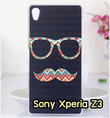 M1002-10 เคสแข็ง Sony Xperia Z3 ลาย Black Glasses