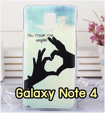 M999-03 เคสแข็ง Samsung Galaxy Note 4 ลาย My Heart