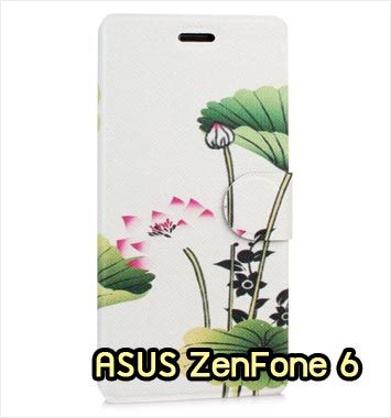 M983-02 เคสฝาพับ ASUS ZenFone 6 ลาย Lotus