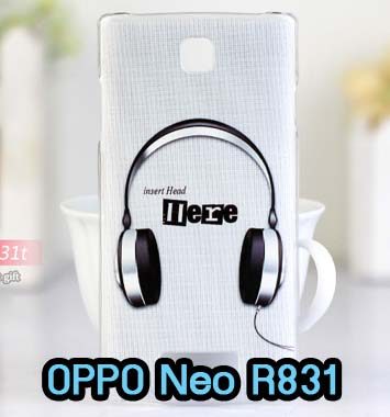 M611-13 เคส OPPO Neo R831 ลาย Music