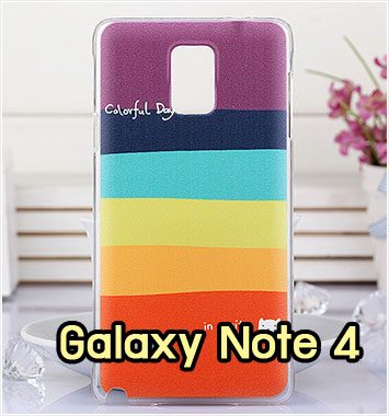 M999-15 เคสแข็ง Samsung Galaxy Note 4 ลาย Colorfull Day