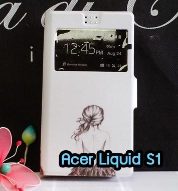 M962-04 เคสฝาพับ Acer Liquid S1 ลาย Women