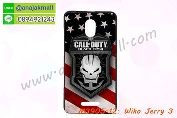 M3905-12 เคสยาง Wiko Jerry 3 ลาย Black OPS