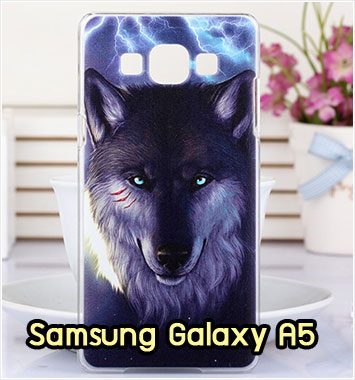 M1073-13 เคสแข็ง Samsung Galaxy A5 ลาย Wolf