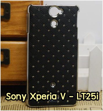 M1053-06 เคสแข็ง Sony Xperia V สีดำ