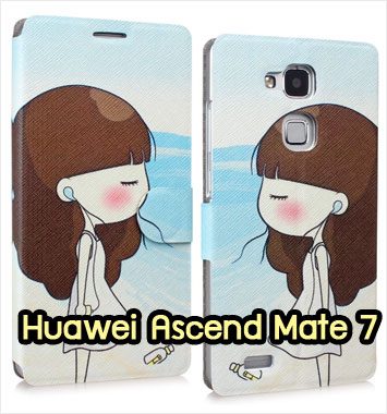 M1039-09 เคสฝาพับ Huawei Ascend Mate7 ลาย Yoko