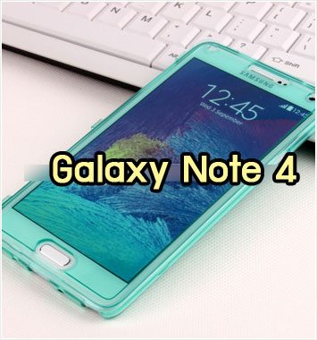 M1023-02 เคสฝาพับ Samsung Galaxy Note 4 สีมินท์