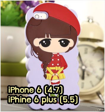 M1025-05 เคสซิลิโคน iPhone 6/6 plus ลาย E