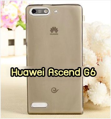 M1022-05 เคสฝาพับ Huawei Ascend G6 สีเทา