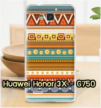 M959-34 เคสแข็ง Huawei Honor 3X ลาย Graphic II