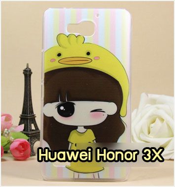 M959-39 เคสแข็ง Huawei Honor 3X ลายรุกุโกะ