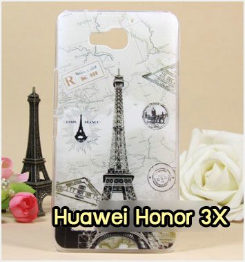 M959-41 เคสแข็ง Huawei Honor 3X ลายหอไอเฟล