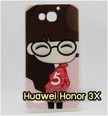 M1031-04 เคสซิลิโคน Huawei Honor 3X ลายฟินนี่