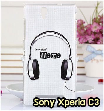 M1055-08 เคสแข็ง Sony Xperia C3 ลาย Music