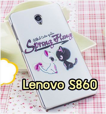 M1070-02 เคสแข็ง Lenovo S860 ลาย Spring Hing