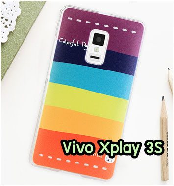 M1156-10 เคสแข็ง Vivo Xplay 3S ลาย Colorfull Day