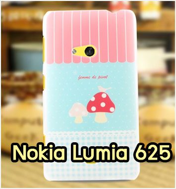 M1146-03 เคสแข็ง Nokia Lumia 625 ลาย Mushroom