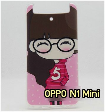 M945-19 เคสซิลิโคน OPPO N1 Mini ลายฟินนี่