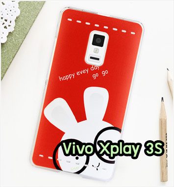 M1156-13 เคสแข็ง Vivo Xplay 3S ลาย Red Rabbit