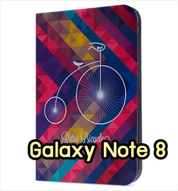 M1159-07 เคส Samsung Galaxy Note 8 ลาย Bicycle