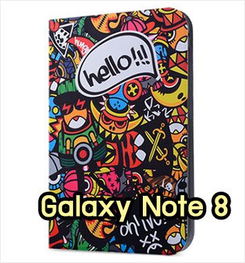 M1159-10 เคส Samsung Galaxy Note 8 ลาย Aliens