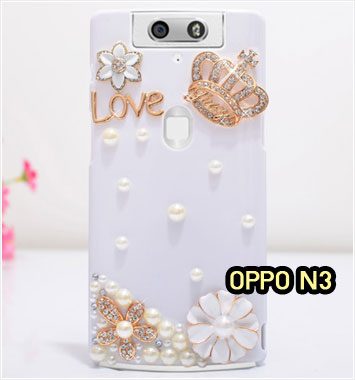 M1151-01 เคสประดับ OPPO N3 ลายมงกุฏรัก