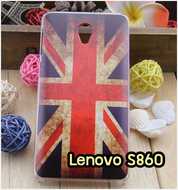 M1070-14 เคสแข็ง Lenovo S860 ลาย Flag I