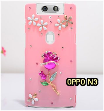 M1151-11 เคสประดับ OPPO N3 ลาย Rose I