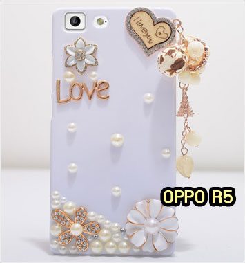 M1154-01 เคสประดับ OPPO R5 ลาย Love