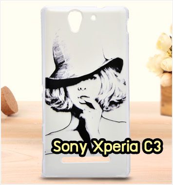 M1162-02 เคสซิลิโคน Sony Xperia C3 ลาย Ariel