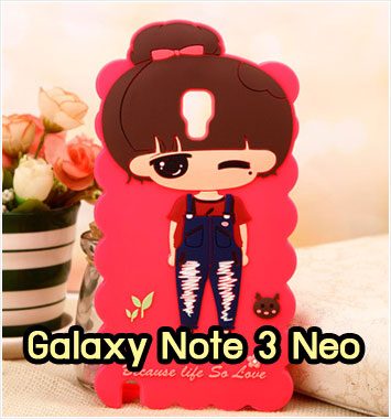 M1085-01 เคสตัวการ์ตูน Samsung Galaxy Note3 Neo ลาย A