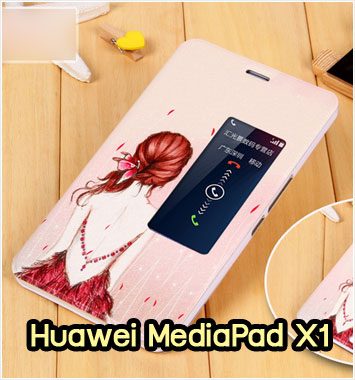 M1133-06 เคสฝาพับ Huawei MediaPad X1 ลาย Women