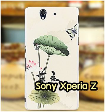 M1140-06 เคสแข็ง Sony Xperia Z ลาย Lotus