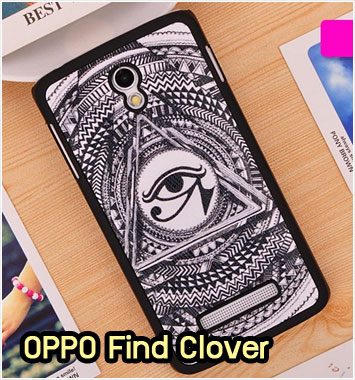 M1109-06 เคสแข็ง OPPO Find Clover ลาย Black Eye