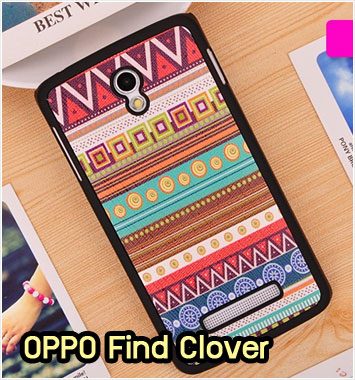 M1109-07 เคสแข็ง OPPO Find Clover ลาย Graphic II