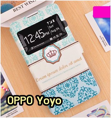 M1084-03 เคสโชว์เบอร์ OPPO Yoyo ลาย Graphic I